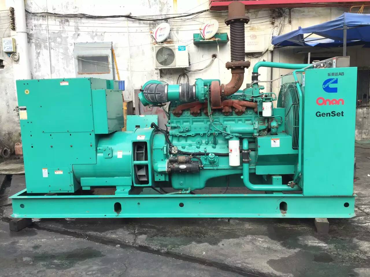 大洼租赁发电机-柴油发电机不正常冒烟的原因
